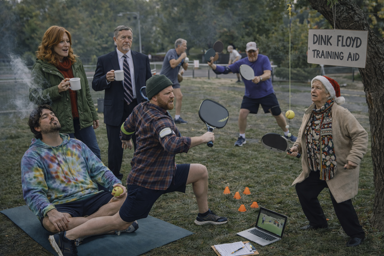 Lucky Now Begins “Training” for Pickleball