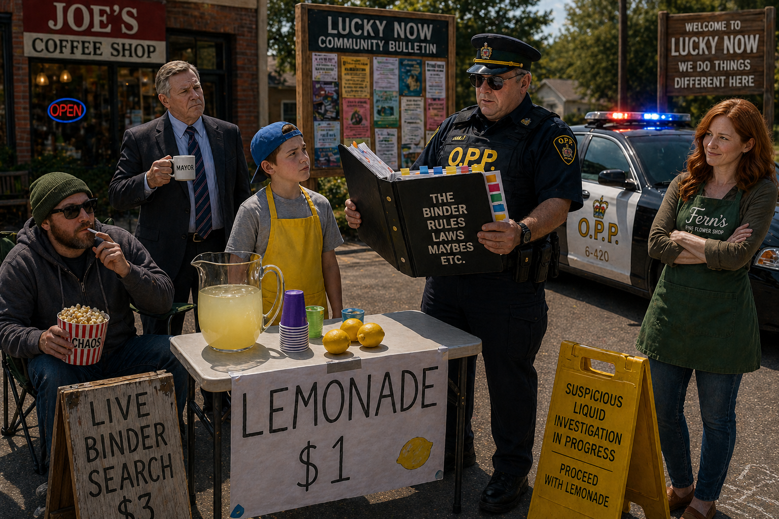 The Case of the Suspiciously Legal Lemonade Stand